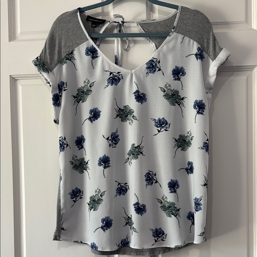 Floral Print Women's Top